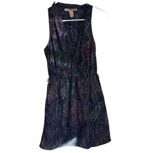 Forever 21 Contemporary Multi Color Dots Dress Sz XS‎